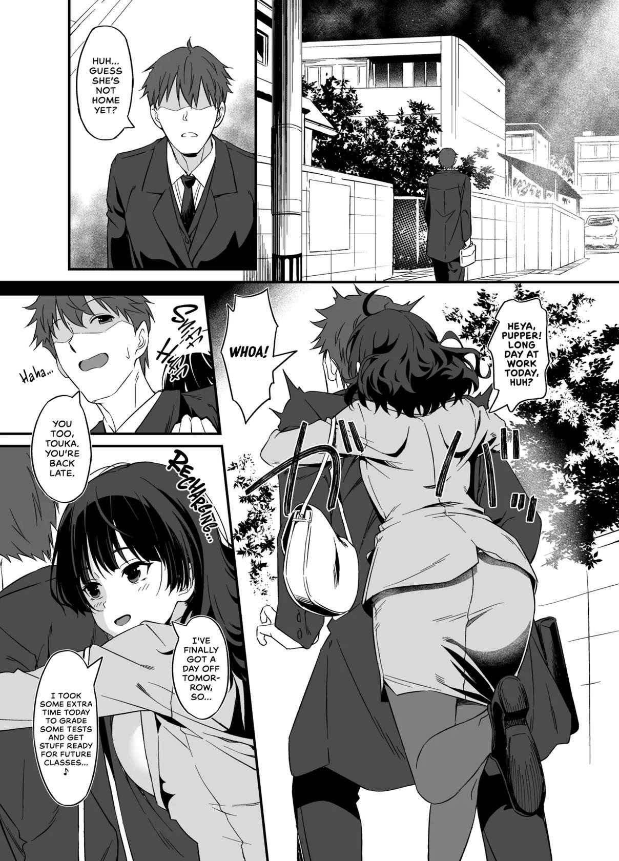 [AERODOG (inu)] Ore wa Yome ni Sakaraenai... Seiheki o Nigirareteiru | I Can't Say No To My Wife... She's Got Me By The Balls! [English] [head empty] [Digital]