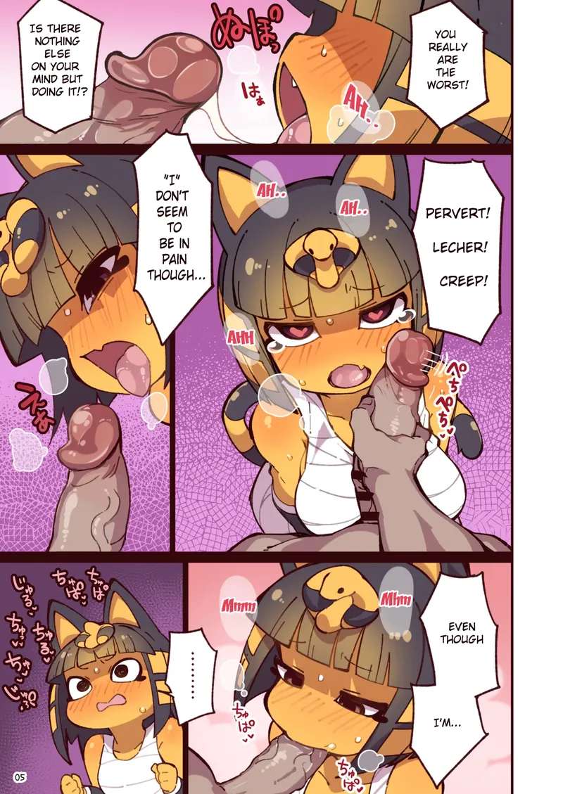 [Fukurou-ya (Fukurou)] A book about having sex with Ankha-chan in various outfits (Animal Crossing)[English][Decensored][Digital]