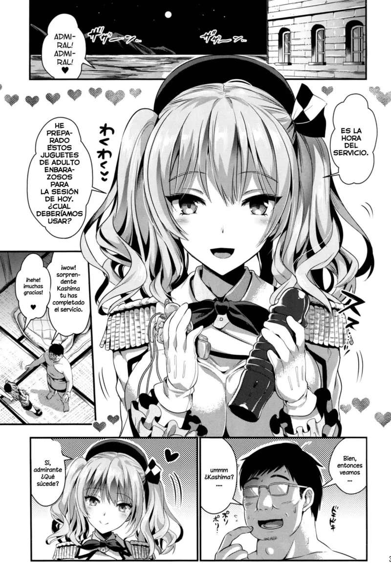 (C91) [YURIRU-RARIKA (Kojima Saya, Lazu)] Gohoushi Tantou no Kashima to Hamakaze desu (Kantai Collection -KanColle-) [Spanish]