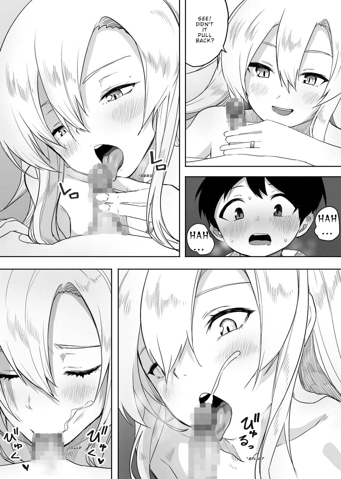 [Enarizushi] Yuujin no Gal na Mama ni Fudeoroshi Shite Moratta Hanashi | A Story About How My Friend's Gyaru Mom Was My First Time [English] [BOIIIMATURTLE]