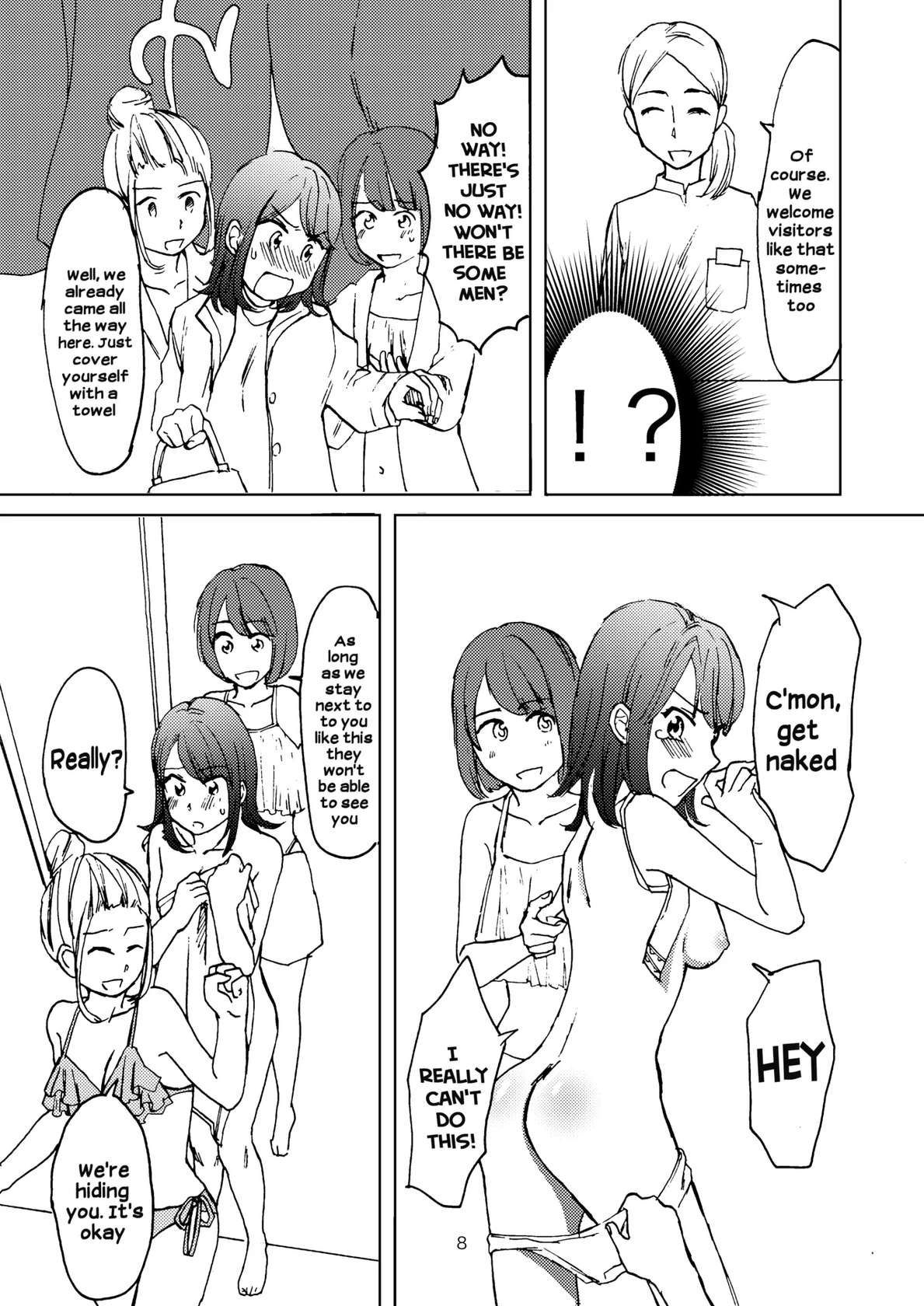 [Tataki Kikiki] Ai no Onsen Pool | The Hot Spring Pool of Love [Digital] [English] [Hikari no Kaze]