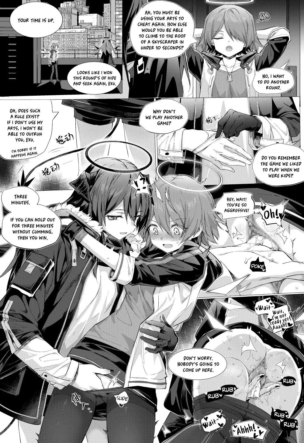 [kataokasan] Mostima x Exusiai Short Story (Arknights) [English] [DKKMD Translations]