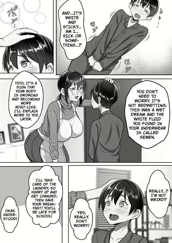 Binbou Gurashi na Boshi Katei no Oyako Koubi wa Kimochi Ii. | Mother & Son Bonding in a Poor Single-Parent Household Feels Good [Partially Uncensored]