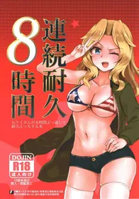 (C93) [Yakitate Jamaica (Aomushi)] Renzoku Taikyuu 8-jikan: Okay-san ga 8-jikan Buttooshi de Taikyuu Ecchi Suru Hon | Resistiendo 8 horas sin Parar: Kay Aguanta 8 horas Seguidas de Sexo sin Parar (Girls und Panzer) [Spanish] [Erwin Pry]