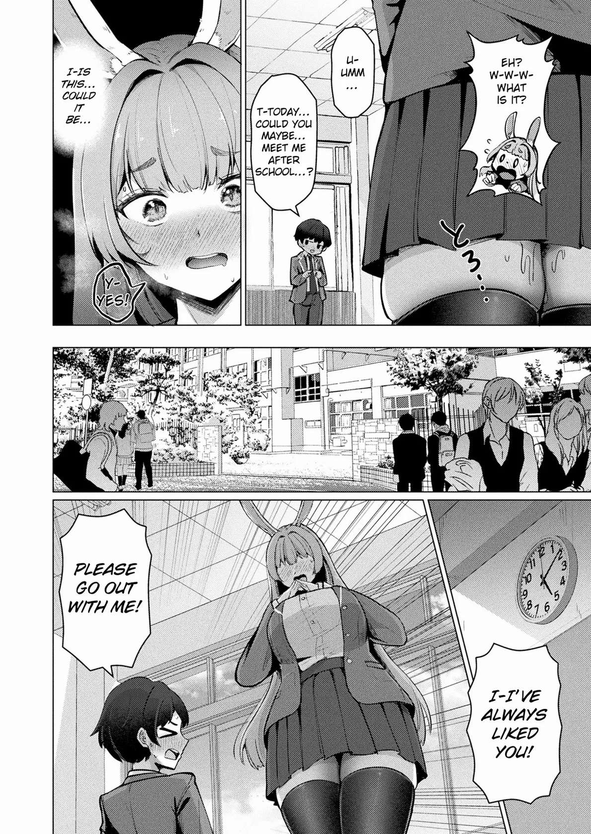 [Sasaki Kazuyuki] Midarana Usagi to Chiisana Kimi | Indecent Rabbit and Little You (COMIC Unreal 2024-06 Vol. 109) [English] [ConTL] [Digital]