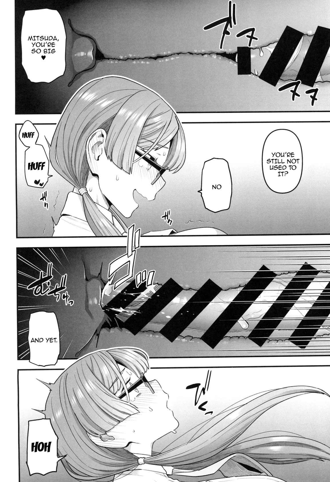 (C101) [Sayonara Hornet (Yoshiragi)] Iinchou to Mitsuda-kun no Houkago - Otonashi Kotoha and Mitsuda Makoto / The Prez And Mitsuda-kun After Class - Otonashi Kotoha and Mitsuda Makoto  [English] {Doujins.com}