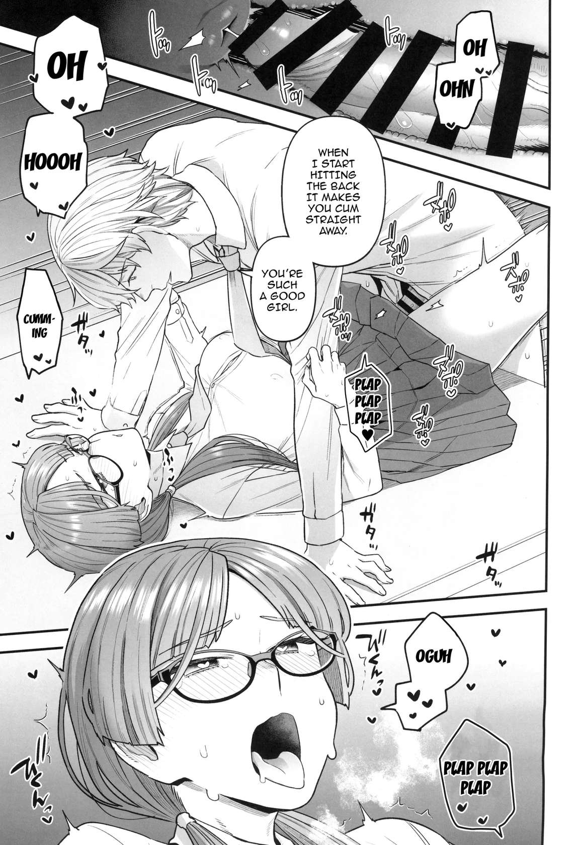 (C101) [Sayonara Hornet (Yoshiragi)] Iinchou to Mitsuda-kun no Houkago - Otonashi Kotoha and Mitsuda Makoto / The Prez And Mitsuda-kun After Class - Otonashi Kotoha and Mitsuda Makoto  [English] {Doujins.com}