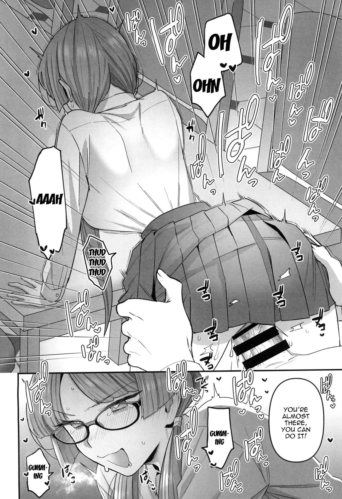 (C101) [Sayonara Hornet (Yoshiragi)] Iinchou to Mitsuda-kun no Houkago - Otonashi Kotoha and Mitsuda Makoto / The Prez And Mitsuda-kun After Class - Otonashi Kotoha and Mitsuda Makoto  [English] {Doujins.com}